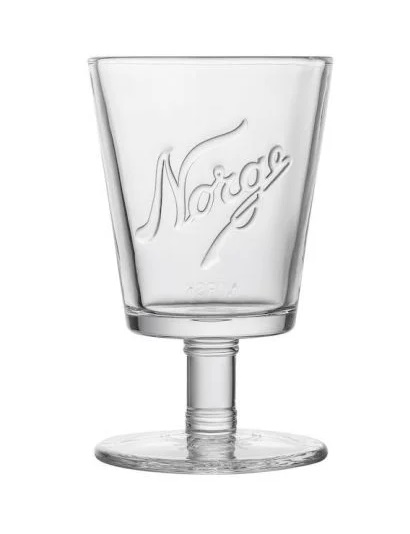 Glass på stett 2DL 4PK Norgesglasset