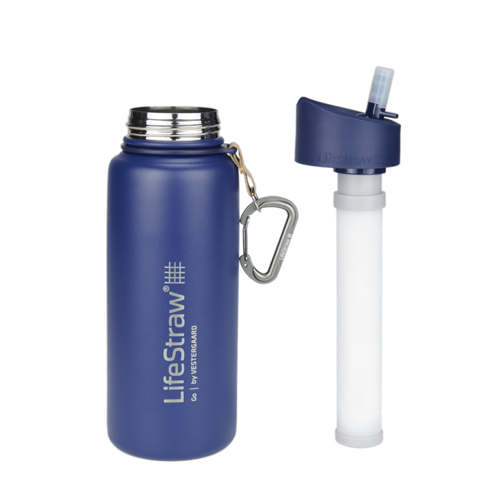 LifeStraw Go - Vannflaske i rustfritt stål med filter.