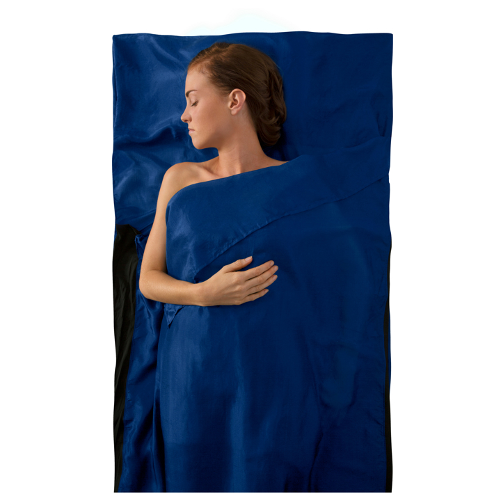 Lakenpose i 100% Silke stretch med puteinnlegg 225 cm 