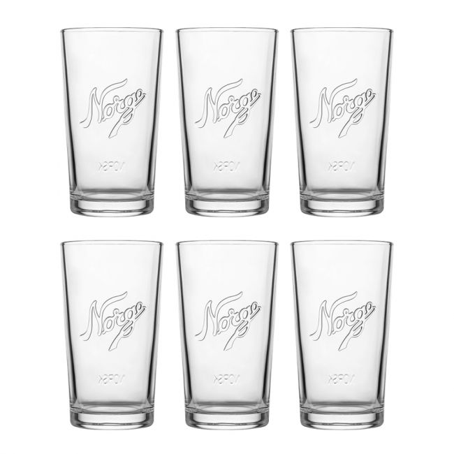 Kjøkkenglass 400ml 6pk Norgesglasset