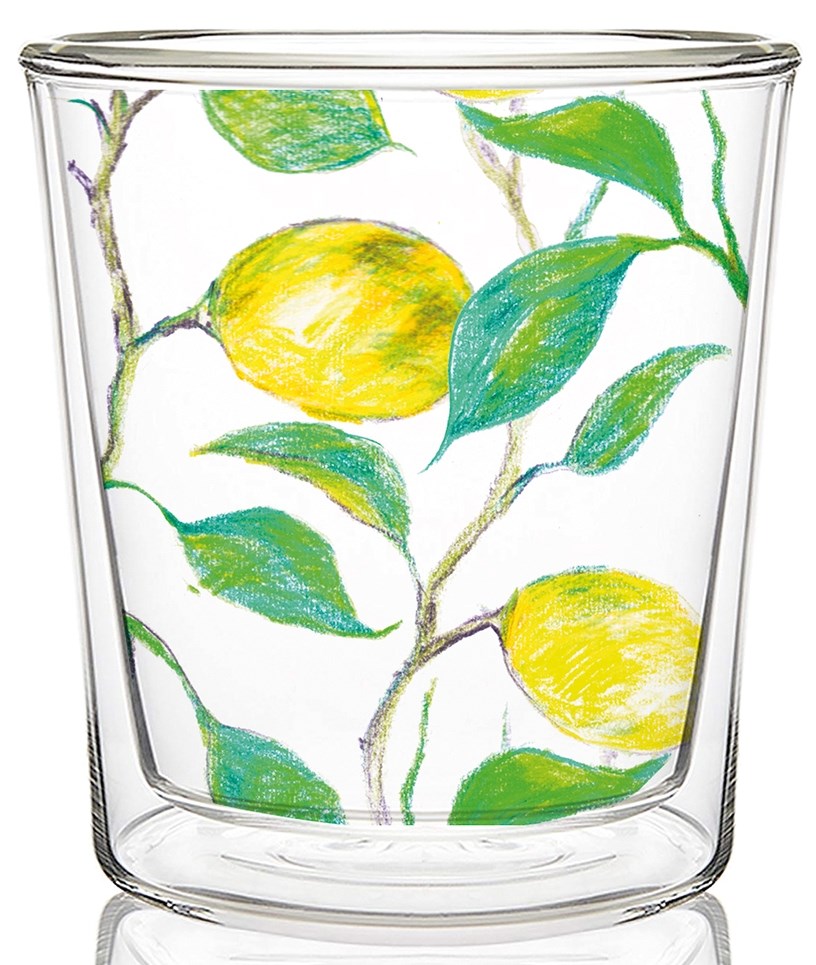 Doble Glass 30 cl - Beautiful Lemons Paper Product Design